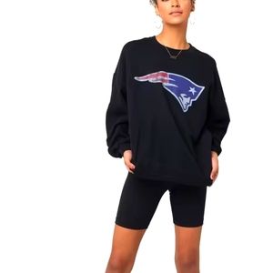 NFL PATRIOTS croptop sweatshirt